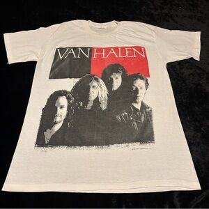 Mens XL Vintage 1988 Van Halen Hard Rock Tour Tshirt
